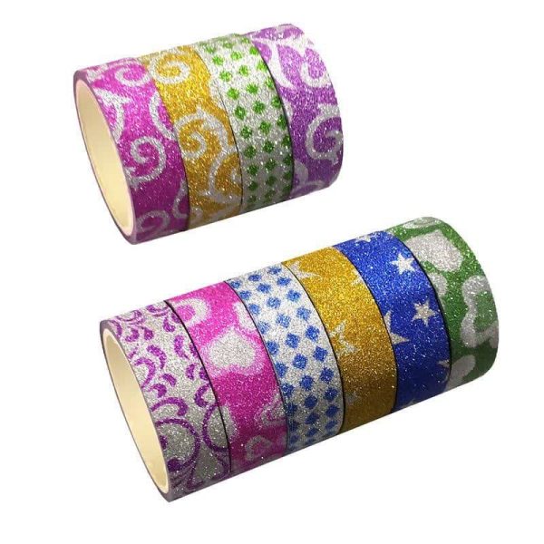 نوار چسب رنگی کد 01 بسته 4 عددی
